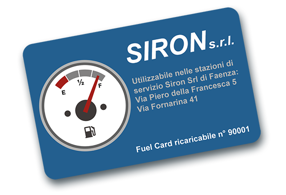 Fuel card prepagata SIRON 